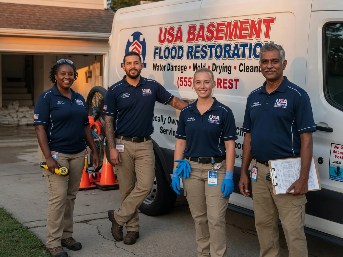 Basement Flood Cleanup company in Radiant, VA